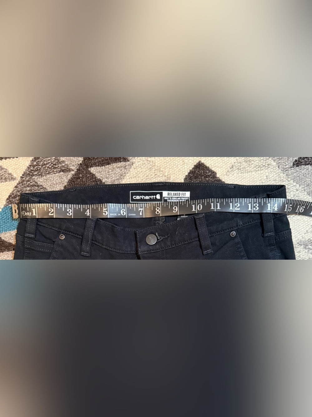 Carhartt Black Work Pants, NWOT - Picture 8 of 10